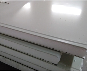 无锡净化彩钢板50厚1150型EPS净化板公口细节